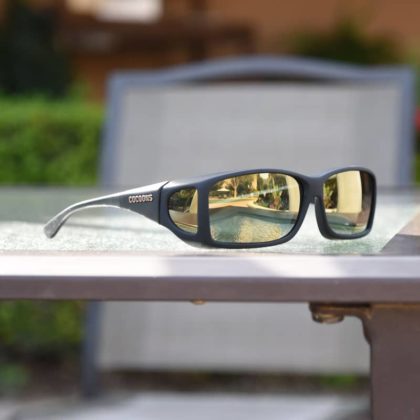 Mirrored fitover sunglasses for men and women