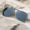Clip-Ons SQR1-54 Gunmetal Polarised Gray